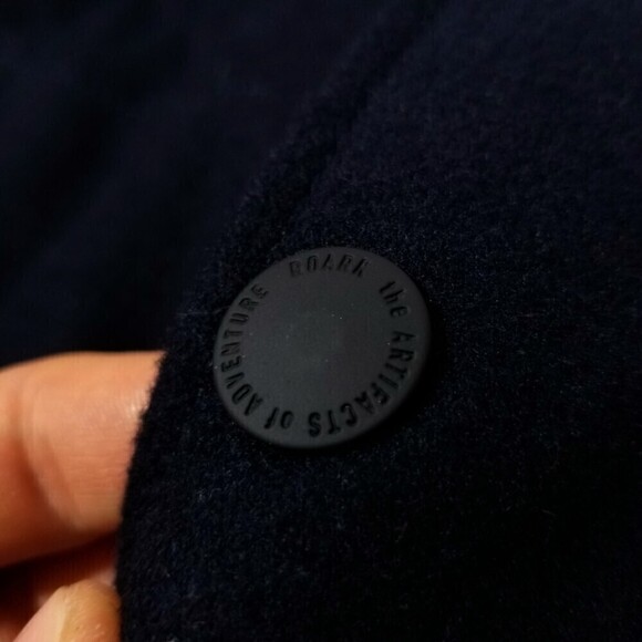 NEW Roark Axeman Sherpa Wool Military Chore Jacket Barn Coat XXL Navy Gorpcore - Picture 7 of 10